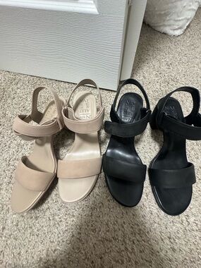 NATURALIZER SET OF 2 HEELS